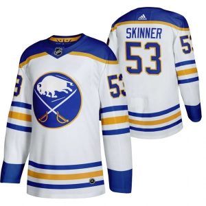 Herren Buffalo Sabres Eishockey Trikot Jeff Skinner 53 2020-21 Weiß Authentic